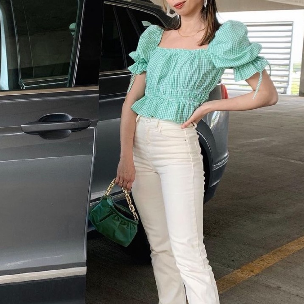 H&M Gingham Top